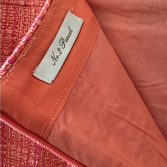 J Crew No 2 Tweed Pencil Skirt - Picture 3 of 8